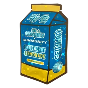 mrmushies x cuhmunity blueberry lemonade gummies