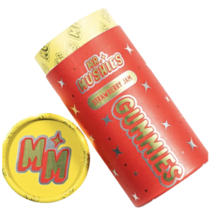 mr mushies strawberry jam mushroom gummies